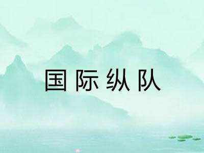 国际纵队
