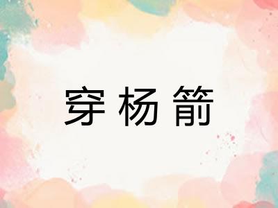 穿杨箭