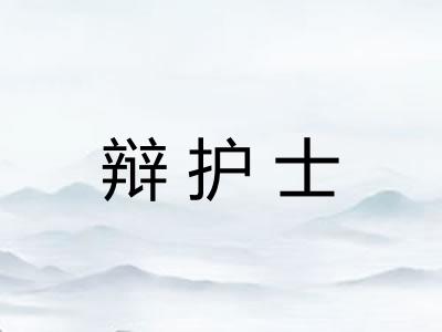 辩护士