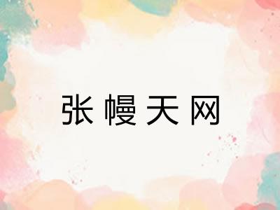 张幔天网