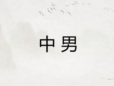 中男