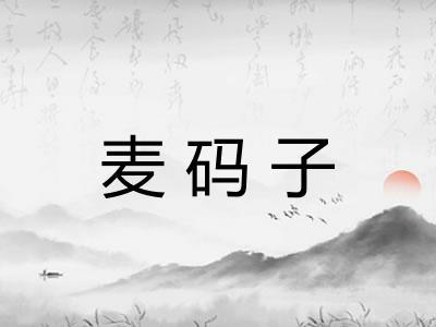 麦码子