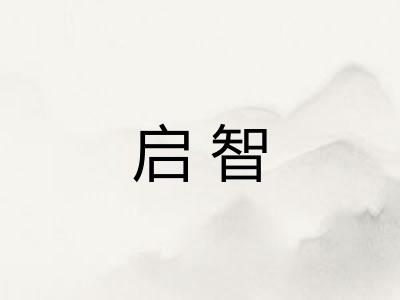 启智
