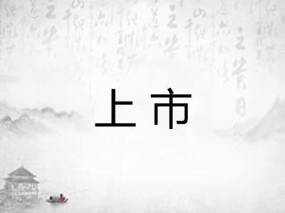 上市