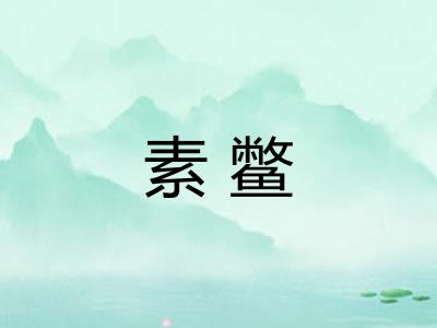 素鳖 素鳖