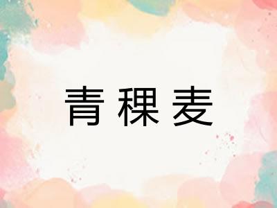 青稞麦