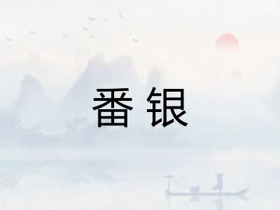 番银