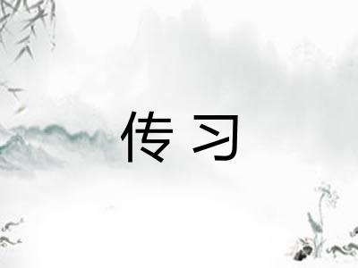 传习