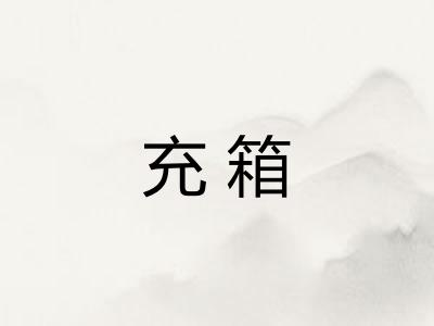 充箱