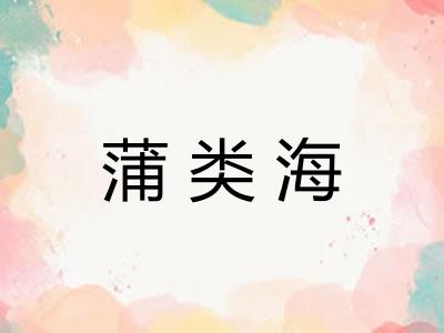 蒲类海