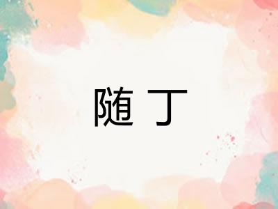 随丁
