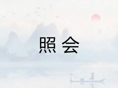 照会
