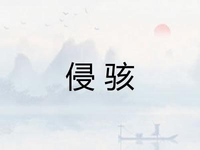 侵骇