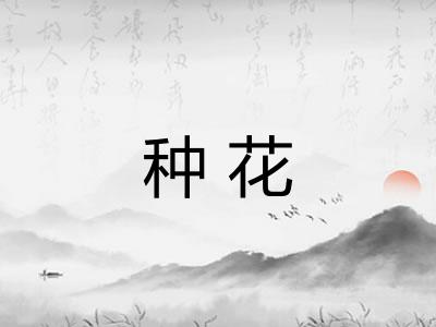 种花