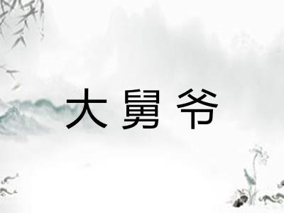 大舅爷