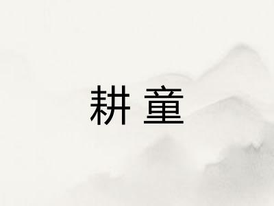 耕童