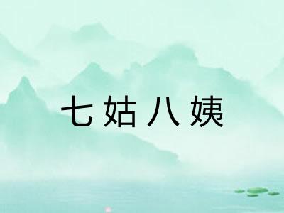 七姑八姨