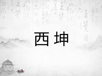 西坤