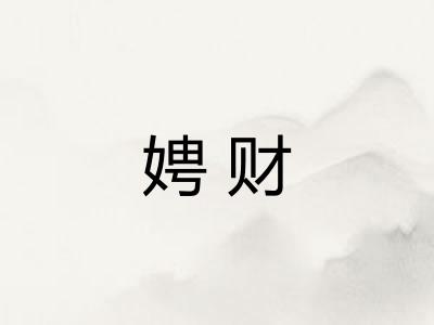 娉财