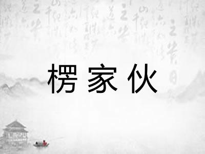 楞家伙