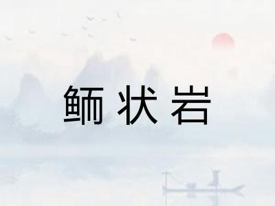 鲕状岩