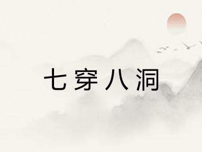 七穿八洞