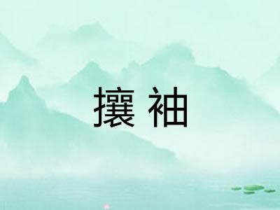 攘袖