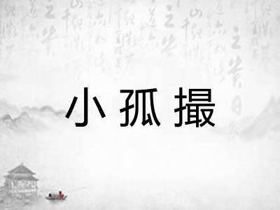 小孤撮