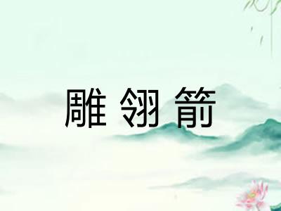 雕翎箭