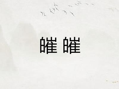 皠皠
