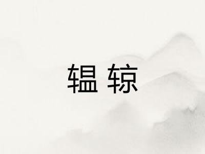 辒辌