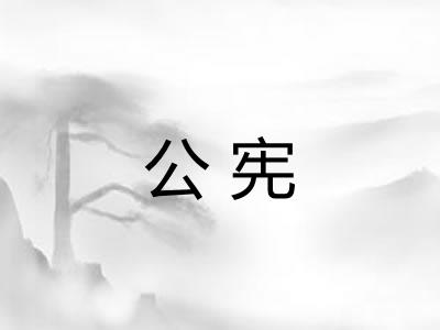 公宪