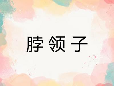 脖领子