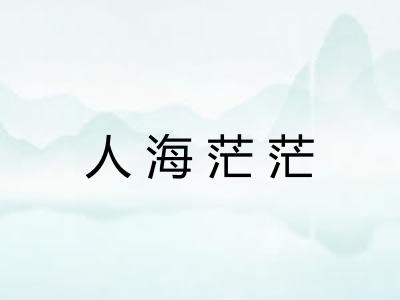 人海茫茫