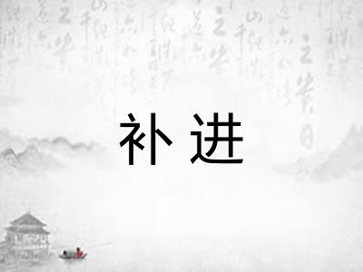 补进