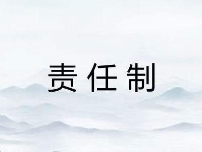 责任制