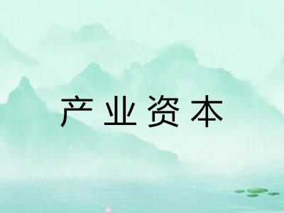产业资本