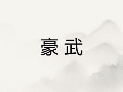 豪武