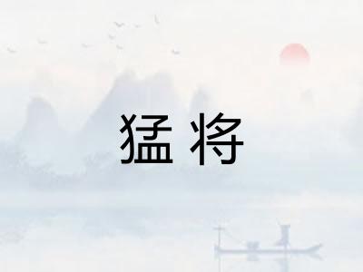猛将