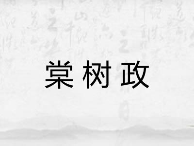 棠树政