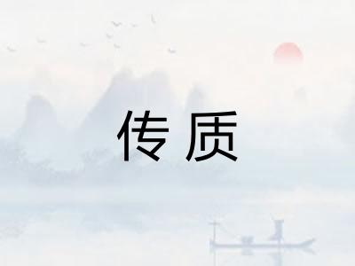 传质
