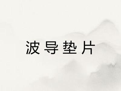 波导垫片