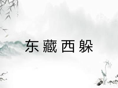 东藏西躲