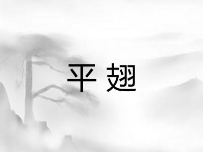 平翅