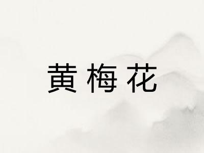 黄梅花