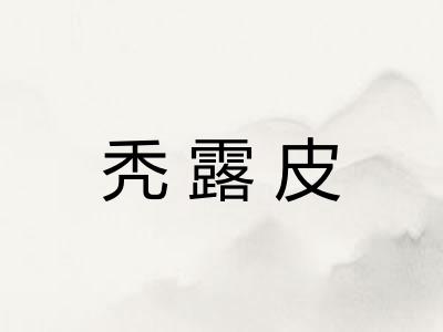 秃露皮
