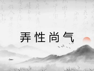 弄性尚气