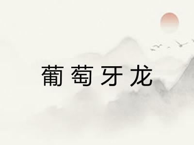 葡萄牙龙 葡萄牙龙