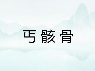 丐骸骨