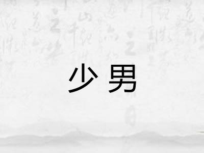 少男
